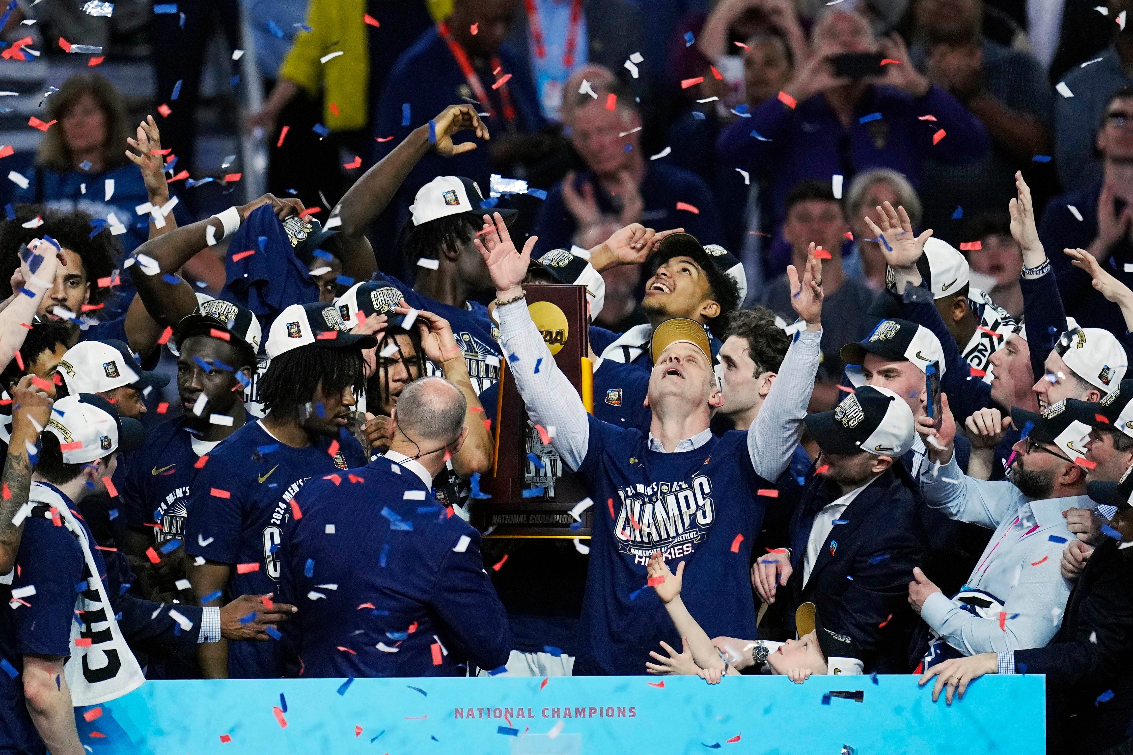 UConn Huskies 2024 national championship win. - Source: Imagn